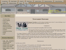 Tablet Screenshot of chippewatownship.com